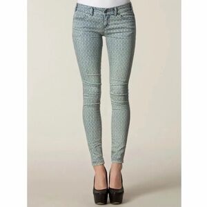 FREE PEOPLE Millennium Diamond Skinny Jeans